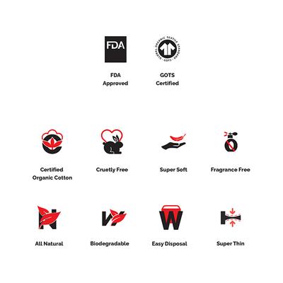 TWC Day and Night Sanitary Pads Combo Pack x 3 540 gm - Sanitary Napkins