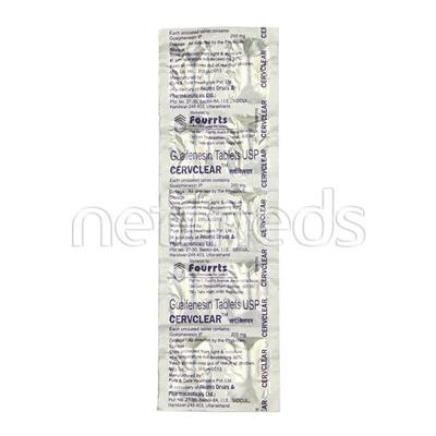 Cervclear 200mg Tablet 10'S - Cough And Cold-Cou