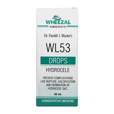 Wheezal Wl-53 Hydrocele Drops 30ML - Homeopathic Drops