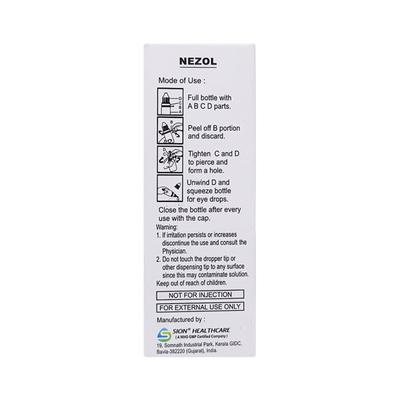 NEZOL Eye Drops 10ml - Eye conditions-Oph