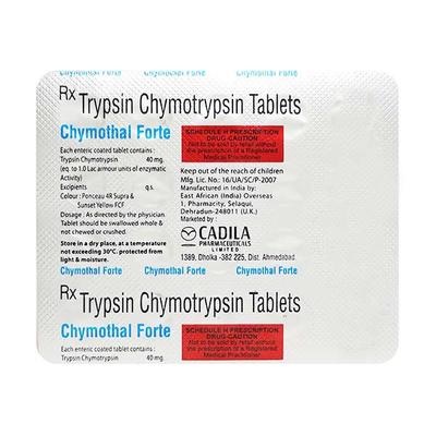 Chymothal Forte Tablet 20'S - Pain relief-Ant