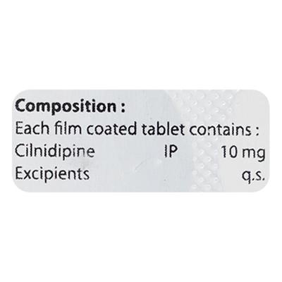 CILINDIA 10 Tablet 10's - Hypertension-Cal