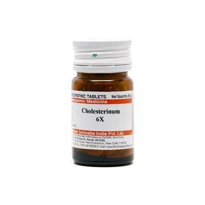 Dr.Willmar Schwabe Cholesterinum 6X Tablet 20 gm - Speciality Medicine