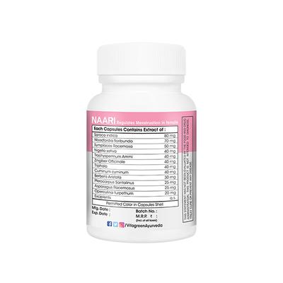VitaGreen Naari Capsules 30's - Herbal Dietary Supplement