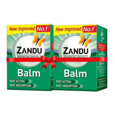 Zandu Balm Fast Action (Pack Of 2 x 50 ml) - Balm & Ointments