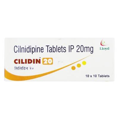 Cilidin 20mg Tablet 10'S - Hypertension-Cal