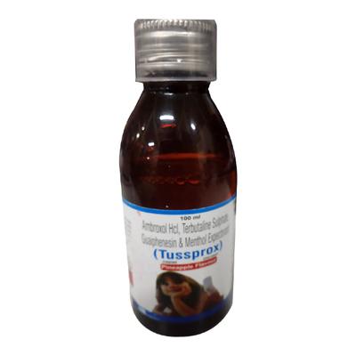TUSSPROX PINEAPPLE FLAVOUR Expectorant 100ml - Cough And Cold-Cou