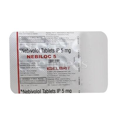 Nebiloc 5mg Tablet 14'S - Hypertension-Bet