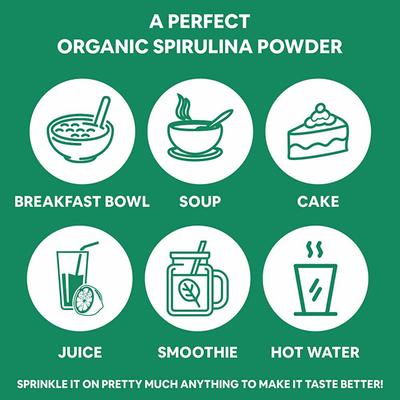 CF Spirulina Powder 100 gm - Herbal Dietary Supplement