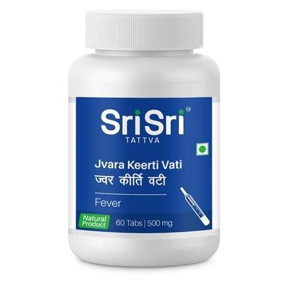Sri Sri Tattva Jvara Keerti Vati 500 mg Tablet 60's - Speciality Medicines