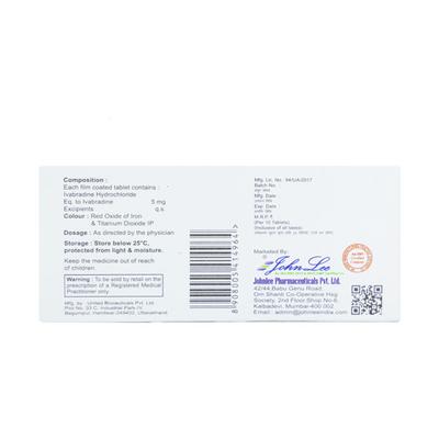 IVAMAX 5mg Tablet 10's - Heart Failure-Oth