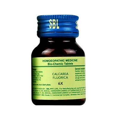 SBL Calcarea Fluorica 6X Tablet 450 gm - Bio-Chemic