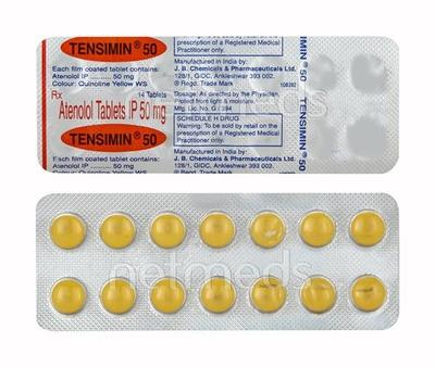 Tensimin 50mg Tablet 14'S - Hypertension-Bet