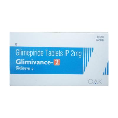 GLIMIVANCE 2 Tablet 10's - Diabetes-Ant