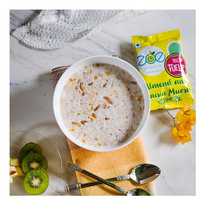 Zoe Almond and Raisin Muesli Sachet 10's - Nutritional Bars