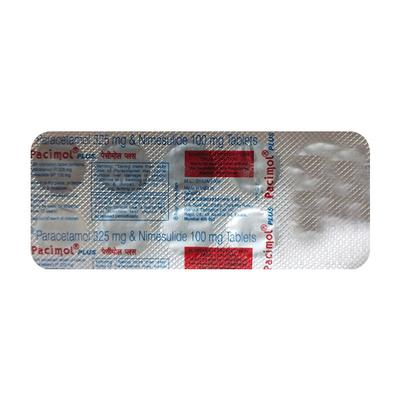 Pacimol Plus Tablet 10'S - Pain relief-Nsa