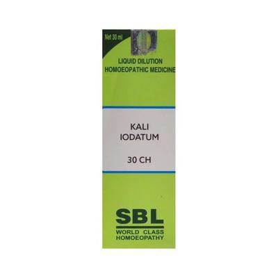 SBL Kali Iodatum 1M Liquid 30 ml - Dilutions