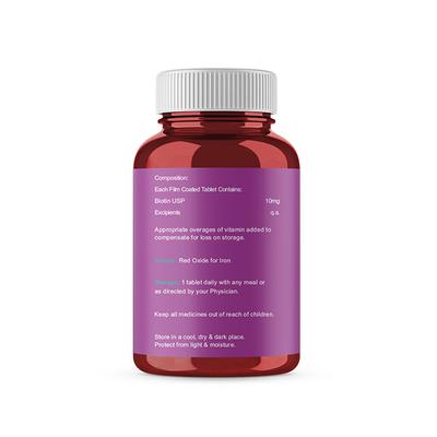 CF Biotinova Biotin 10000 mcg Veg Tablet 60's - Hair & Skin