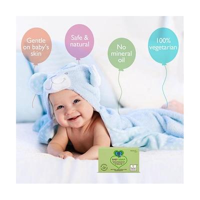 Bebe Nature Natural Baby Soap( Rosemary Oil) 100 gm - Creams, Lotions & Oils