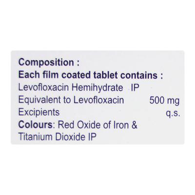 LEVOCHEM 500 Tablet 5's - Bacterial Infections-Qui