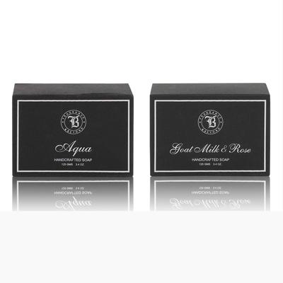 Fragrance & Beyond Aqua Soap and Goat Milk & Rose Soap Combo (Pack of 2 X 125 gm) - Soaps