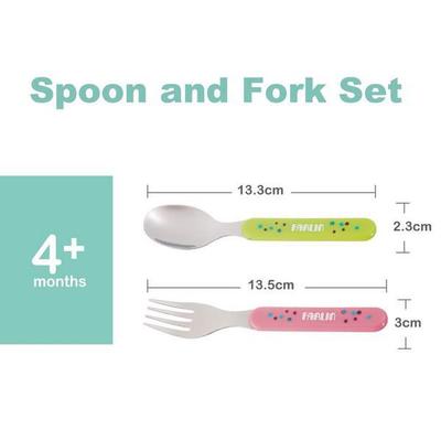 Farlin Spoon & Fork Set 1's - Feeding & Nursing