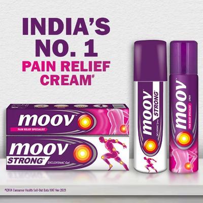 Moov Spray Pain Relief Specialist 80 gm - Pain Relief Spray