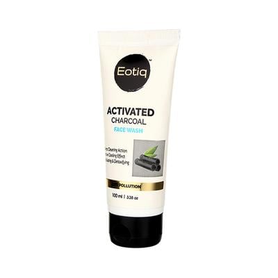 Eotiq Face Wash - Activated Charcoal 100 ml - Face Wash & Cleansers
