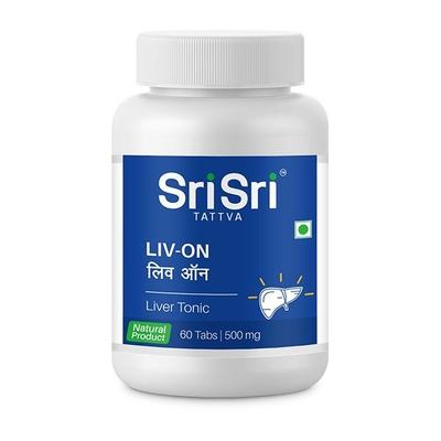 Sri Sri Tattva LIV-ON 500 mg Tablet 60's - Speciality Medicines