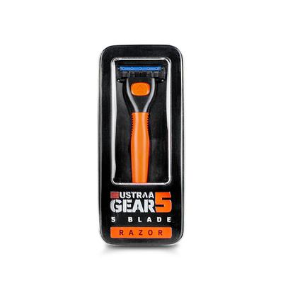 Ustraa Gear 5 Blade Razor - Orange - Razors & Cartridges