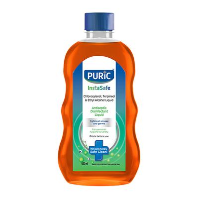 Puric InstaSafe Antiseptic Disinfectant Liquid 500 ml - Others