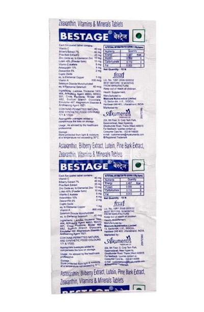 Bestage Tablet 10'S - Supplements-Cal