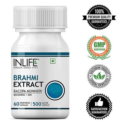 INLIFE Brahmi Extract Capsules 60's - Mental Health