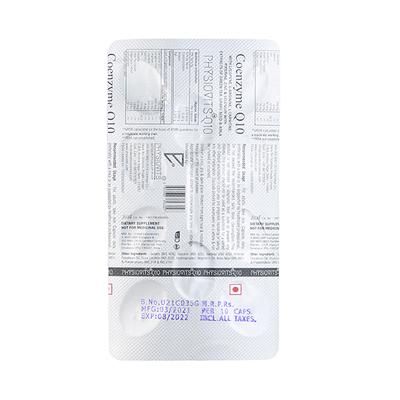 Physiovits Coenzyme Q10 Capsule (Pack of 3 x 10's) - Co-Q