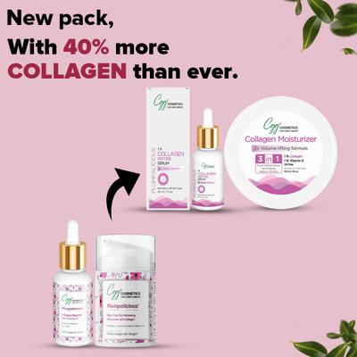 CGG Cosmetics Collagen Peptide Night Facial Serum - Anti-Aging, Anti-Wrinkle 30 ml - Face Serum