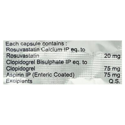 ROSEVAST GOLD 20 Capsule 10's - Blood Clot-Ant