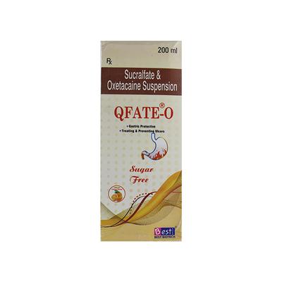 QFATE O Oral Suspension 200ml - Ulcer/Reflux/Flatulence-Aaa