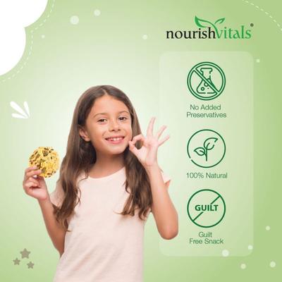 NourishVitals Pista Cranberry Cookies 120 gm - Nutritional Bars