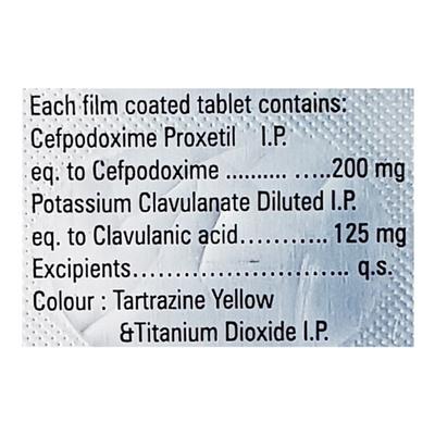 POXIMED CV Tablet 10's - Bacterial Infections-Cep