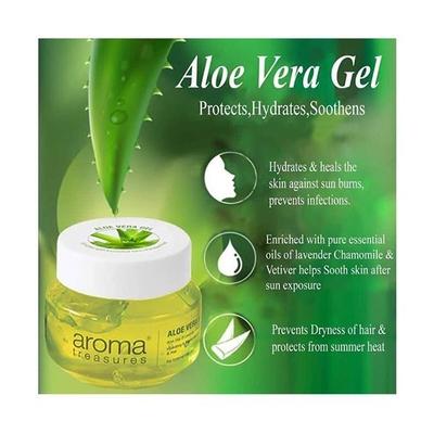 Aroma Treasures Aloe Vera Gel 125 gm - Face Gels
