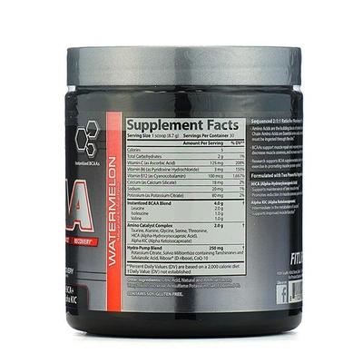 PMD BCAA Powder - Watermelon Flavour 261 gm - Bcaa Supplements