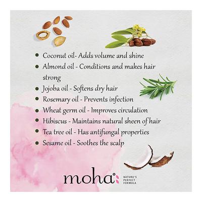 Moha 5-in-1 Hair Oil 200 ml (Buy 1 Get 1 Free) - Hair Oils