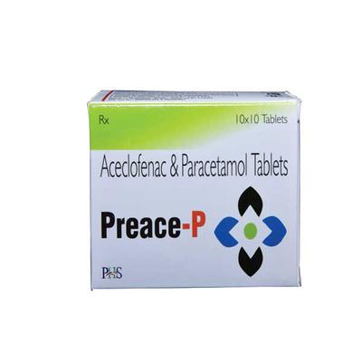PREACE P Tablet 10's - Pain relief-Nsa