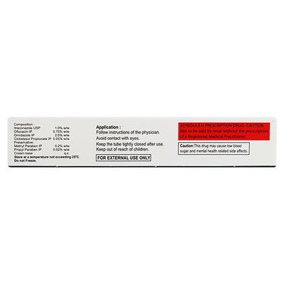 DEXODERM NF Cream 15gm - Skin Infections-Toc