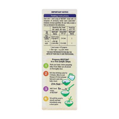 Nestle Nestum Stage 3 (10-24 Months) Powder 300 gm - Rice Fruits (Refill Pack) - Baby And Infant Supplements
