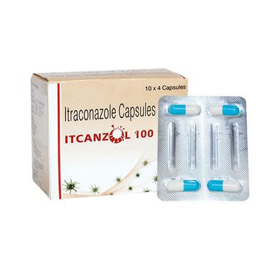 ITCANZOL 100mg Capsule 4's - Fungal Infections-Anf