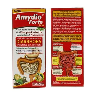 Aimil Amydio Forte Syrup 100 ml - Digestive Care
