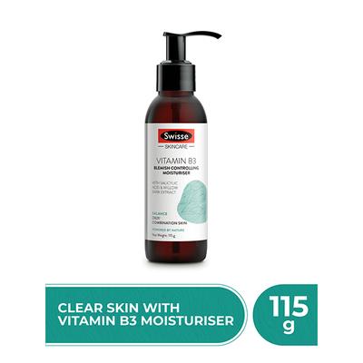 Swisse SC Vitamin B3 Blemish Controlling Moisturiser 115 gm - Face Creams