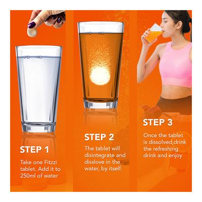 Fitzzi Amla Extract Vitamin-C & Zinc Effervescent Tablet 20's - Vitamin C
