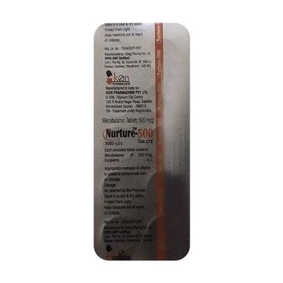 NURTURE 500 Tablet 10's - Supplements-Vam